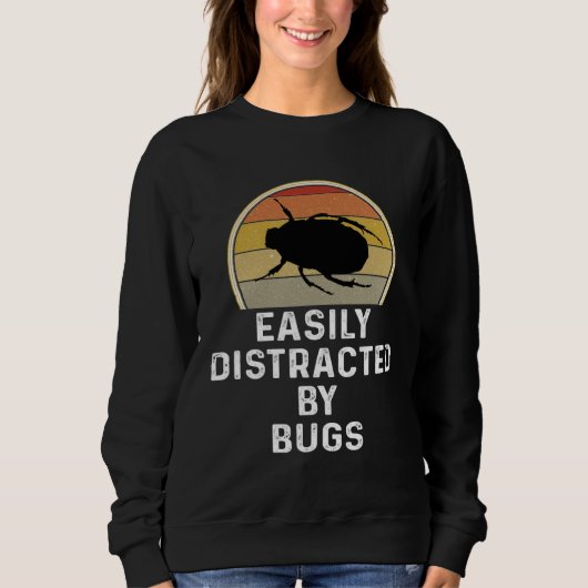 Easily Distracted By Bugs Entomologist Gif Trui (Voorkant)