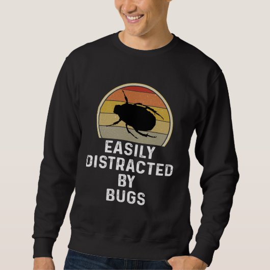 Easily Distracted By Bugs Entomologist Gif Trui (Voorkant)