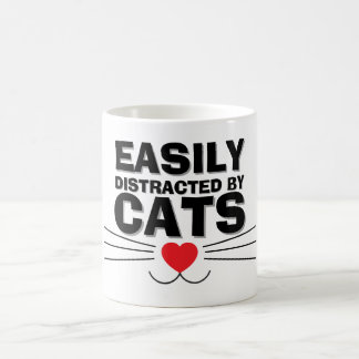 Easily Distracted by Cats Mug | We Are All Mugs Koffiemok