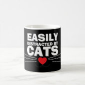 Easily Distracted by Cats Mug | We Are All Mugs Koffiemok (Center)