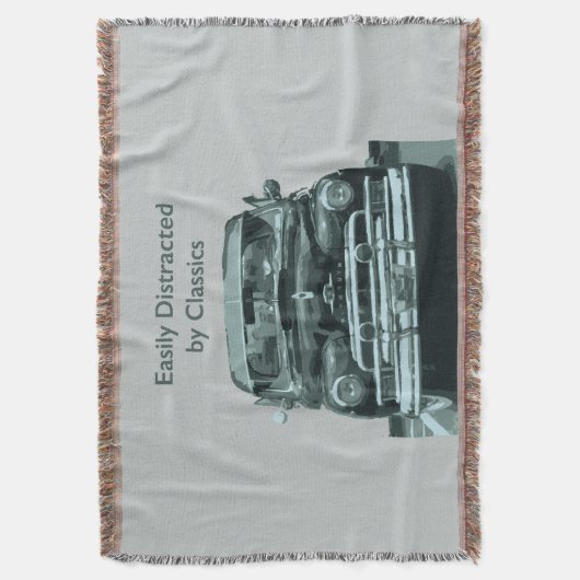 Easily Distracted by Classics Deken (Voorkant Verticaal)