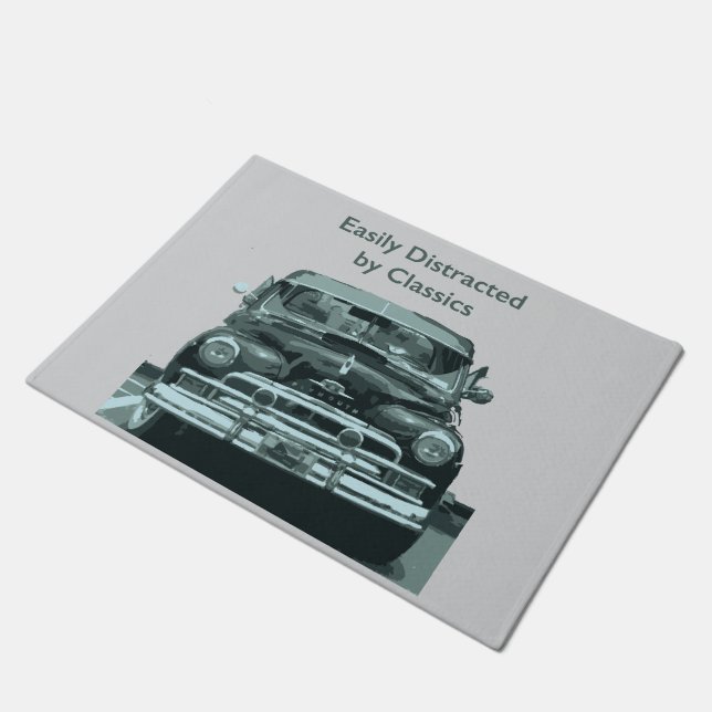 Easily Distracted by Classics Deurmat (Schuin)