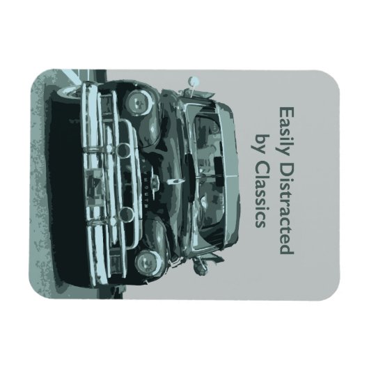 Easily Distracted by Classics Magneet (Horizontaal)