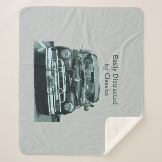 Easily Distracted by Classics Sherpa Deken (Voorkant)