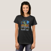 easily distracted by Dragon and Books nerds Premiu T-shirt (Voorkant volledig)