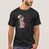 Easily Distracted By Dragons And Books T-shirt (Voorkant)