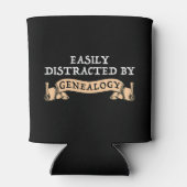 Easily Distracted By Genealogy Blikjeskoeler (Achterkant)