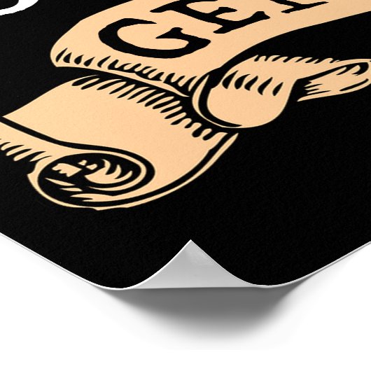 Easily Distracted By Genealogy Poster (Hoek)