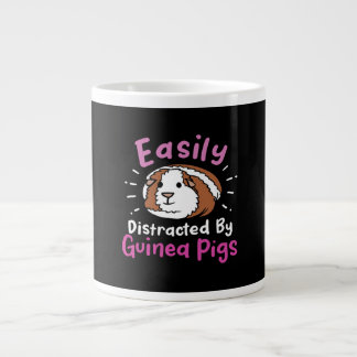 Easily Distracted By Guinea Pigs | Cute Pet Lover Grote Koffiekop