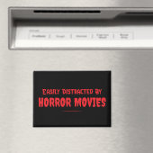 Easily Distracted By Horror Movies Slasher Film Magneet (Insitu (Vaatwasser))