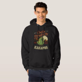 Easily distracted by Kakapos Night Parrot Kakapo Hoodie (Voorkant volledig)