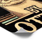 Easily Distracted By Otters Funny Otters Lovers Jo Poster (Hoek)