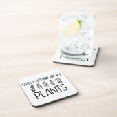 Easily Distracted by Plants Coaster Set  Bier Onderzetter (Rechterzijde)