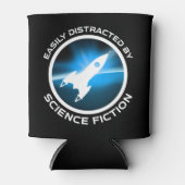 Easily Distracted By Science Fiction Blikjeskoeler (Voorkant)