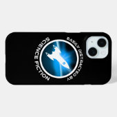 Easily Distracted By Science Fiction Case-Mate iPhone Case (Achterkant (horizontaal))
