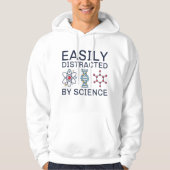 Easily Distracted By Science Hoodie (Voorkant)