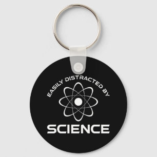 Easily Distracted By Science Sleutelhanger