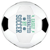 Easily Distracted By Soccer Voetbal (Gedraaid)