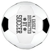 Easily Distracted By Soccer Voetbal (Gedraaid)