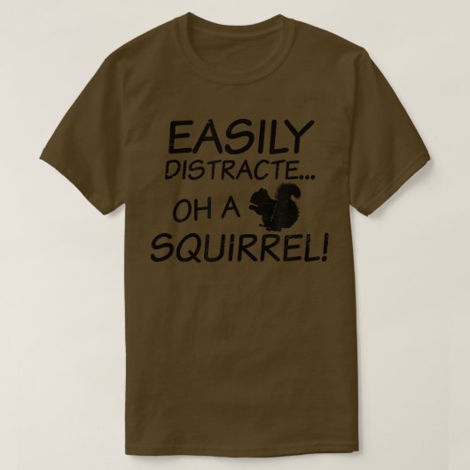 Easily Distracted Design ADHD T-shirt (Design voorkant)