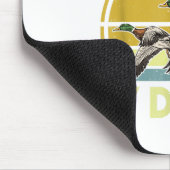 Easily Distracted Duck Hunting Gift Dad Hunter Son Muismat (Hoek)