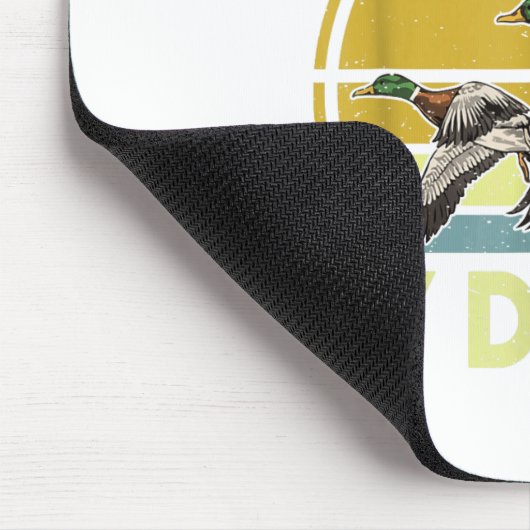 Easily Distracted Duck Hunting Gift Dad Hunter Son Muismat (Hoek)