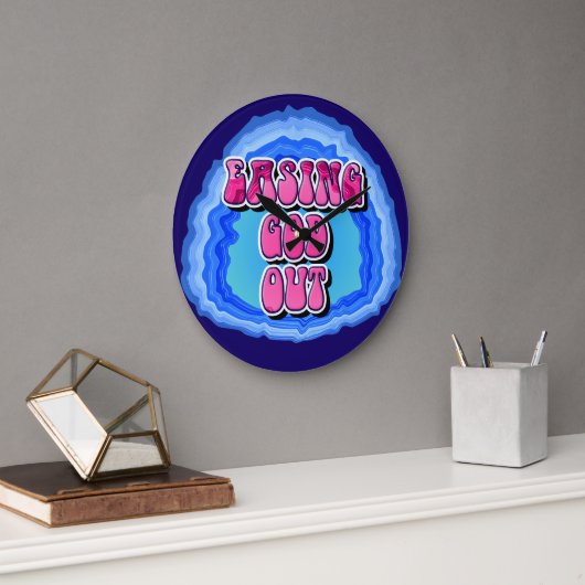 Easing GOD Out Geode 12 Stap AA Recovery Slogan Grote Klok (Kantoor)