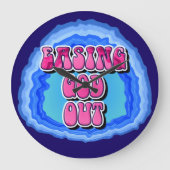Easing GOD Out Geode 12 Stap AA Recovery Slogan Grote Klok (Voorkant)