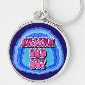 Easing GOD Out Geode 12 Stap AA Recovery Slogan Sleutelhanger (Voorkant)