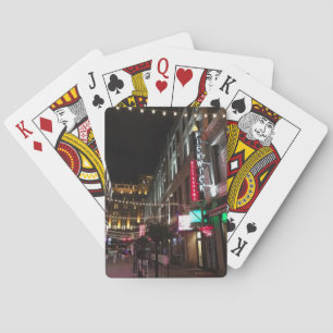 East 4th Street, Cleveland, Ohio Plays Cards Speelkaarten