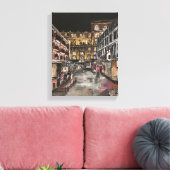 "East 4th Street Moment" Cleveland, Ohio Canvas Afdruk (Insitu (Woonkamer))