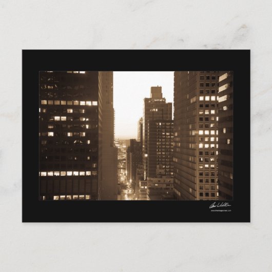 East 55th Street, New York Briefkaart (Voorkant)