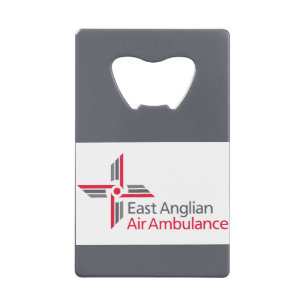 East Anglian Ambulance Service Bottle Opener Creditkaart Flessenopener