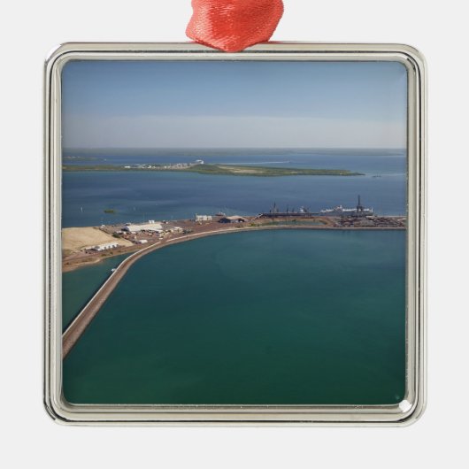East Arm Port, Darwin Harbour Metalen Ornament (Voorkant)
