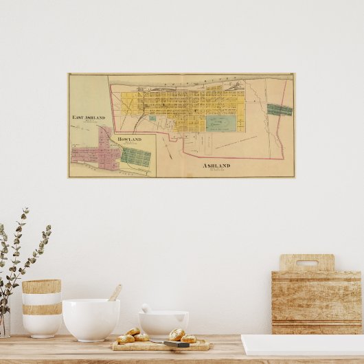 East Ashland, Kentucky Poster (Keuken)