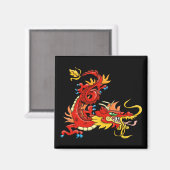 East Asian Dragon Magnet (Voorkant / Achterkant)