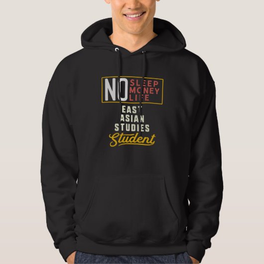 East Asian Studies Major Studen Graduation Hoodie (Voorkant)