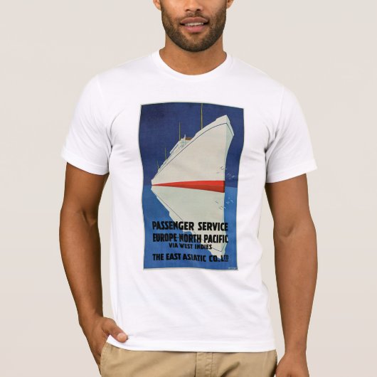 East Asiatic Company Passenger Service T-shirt (Voorkant)