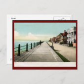 East Battery Parade, Charleston SC 1900  Briefkaart (Voorkant / Achterkant)