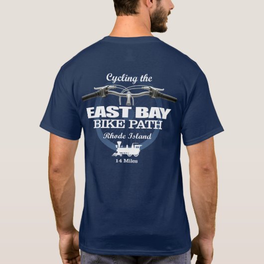 East Bay fietspad (H2) T-shirt (Achterkant)