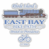East Bay Fietspad (RT2) Sticker (Voorkant)