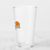 East Beach Georgia Sun Palm Trees Glas (Links)