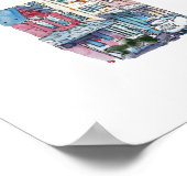 "East Berlin Happy" van Larry Lerew 170420 Poster (Hoek)
