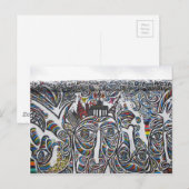 East Berlin Wall Graffiti Briefkaart (Voorkant / Achterkant)