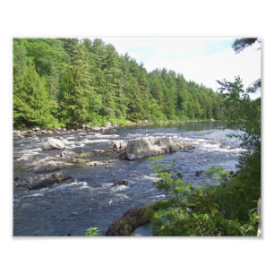 East Branch Penobscot Foto Afdruk