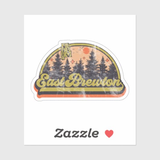 East Brewton, Alabama Sticker (Vel)