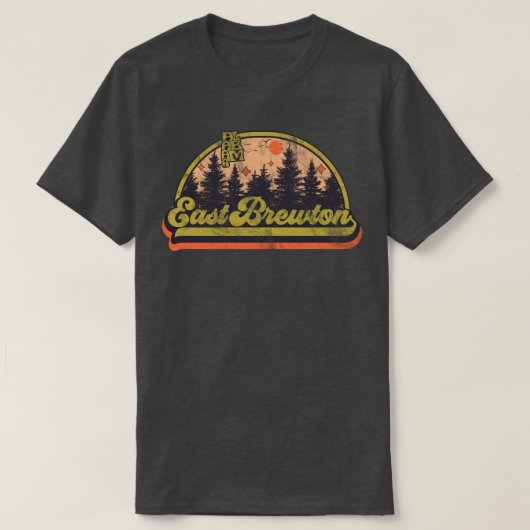 East Brewton, Alabama T-shirt (Design voorkant)