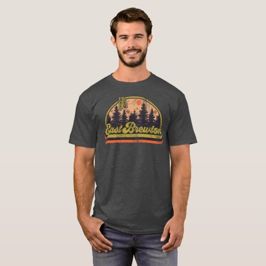 East Brewton, Alabama T-shirt (Voorkant volledig)