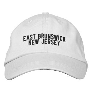 East Brunswick  New Jersey Hoed Geborduurde Pet
