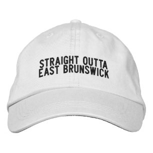 East Brunswick  New Jersey Hoed Geborduurde Pet